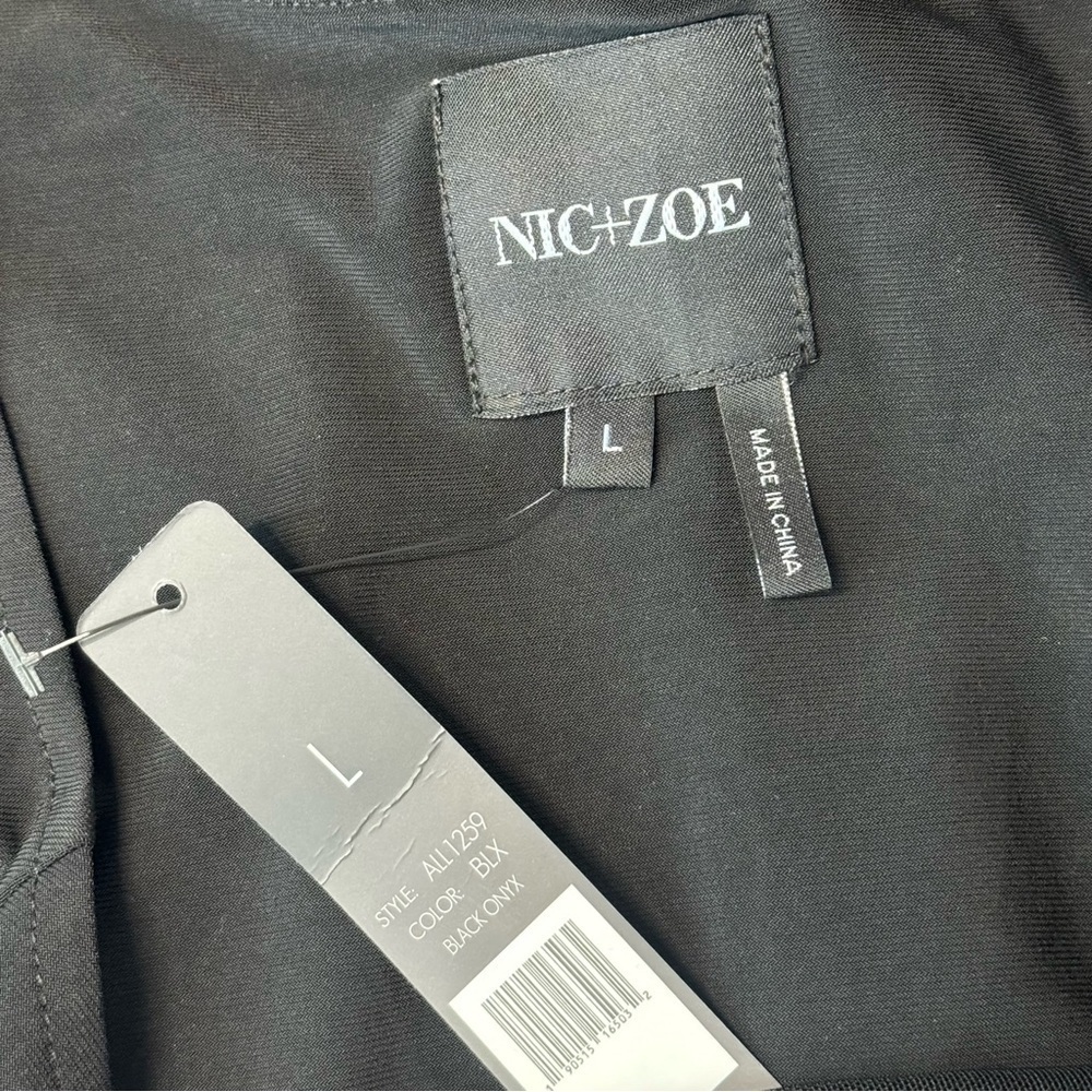 NIC+ZOE Black Midi Dress - Picture 8 of 11